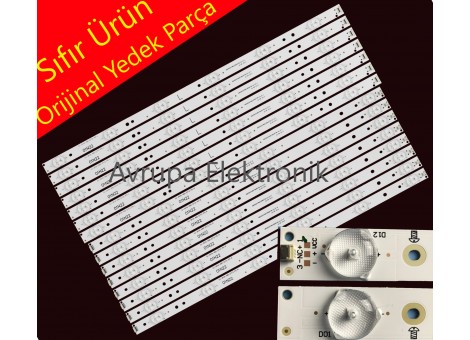  PHILIPS 49PUS6501/12 Led bar, 01N21-A, 01N22-A, ECHB014F5000, Tv ledleri